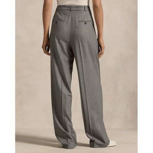 Load image into Gallery viewer, RALPH LAUREN Wool-Blend Flannel Straight-Leg Trouser
