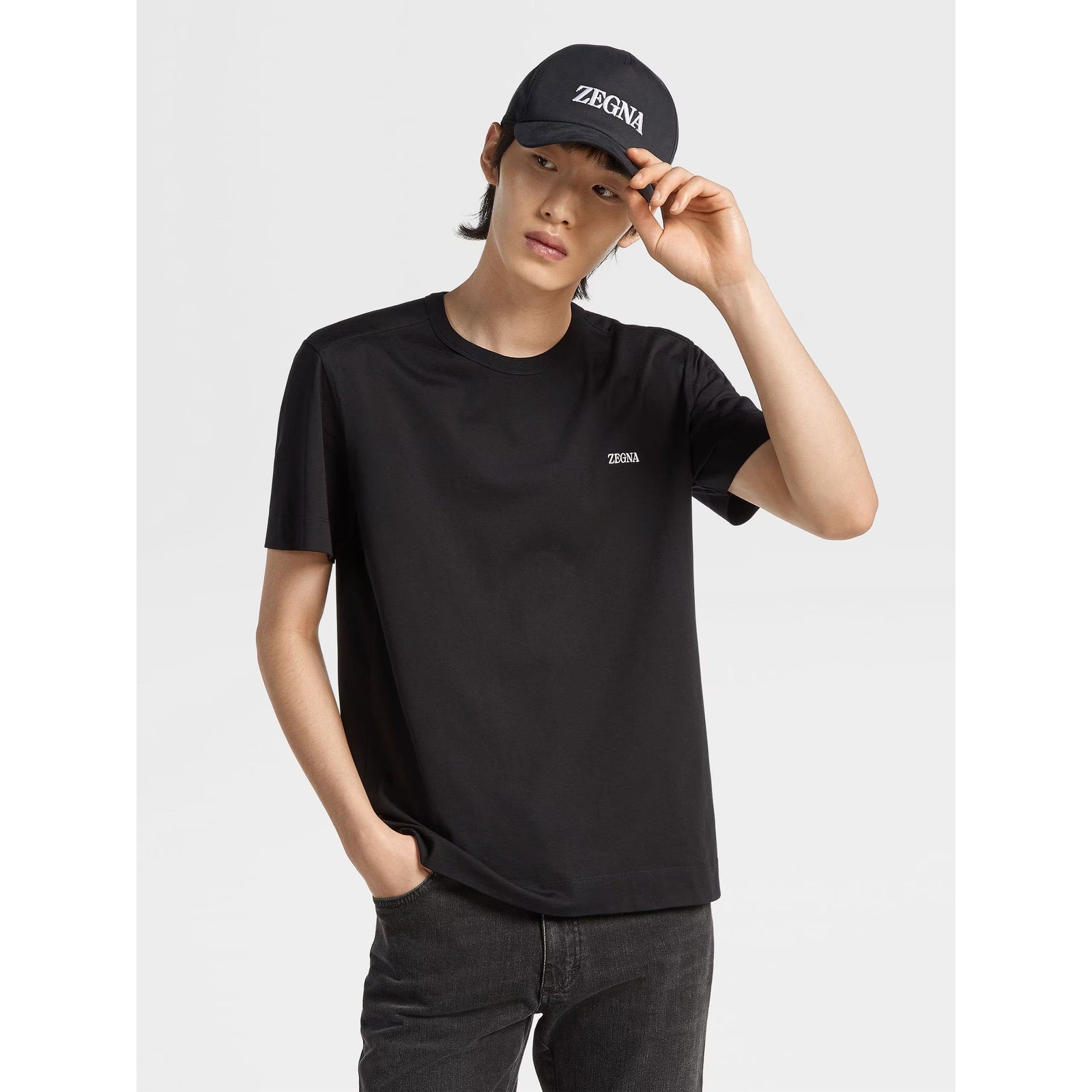 ZEGNA COTTON T-SHIRT