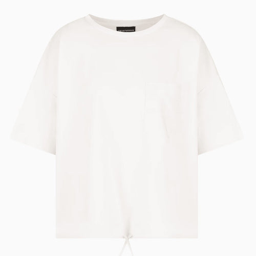 Load image into Gallery viewer, EMPORIO ARMANI Supima-jersey T-shirt with logo patch pocket
