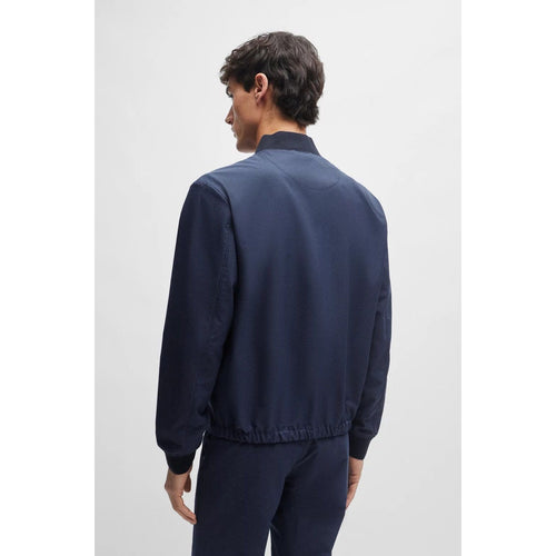 Load image into Gallery viewer, BOSS SLIM-FIT JACKET IN WRINKLE-RESISTANT MESH - Yooto
