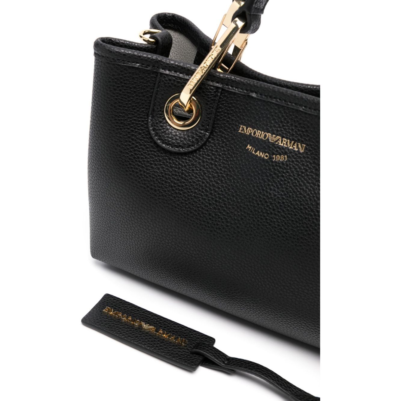 EMPORIO ARMANI logo-debossed crossbody bag