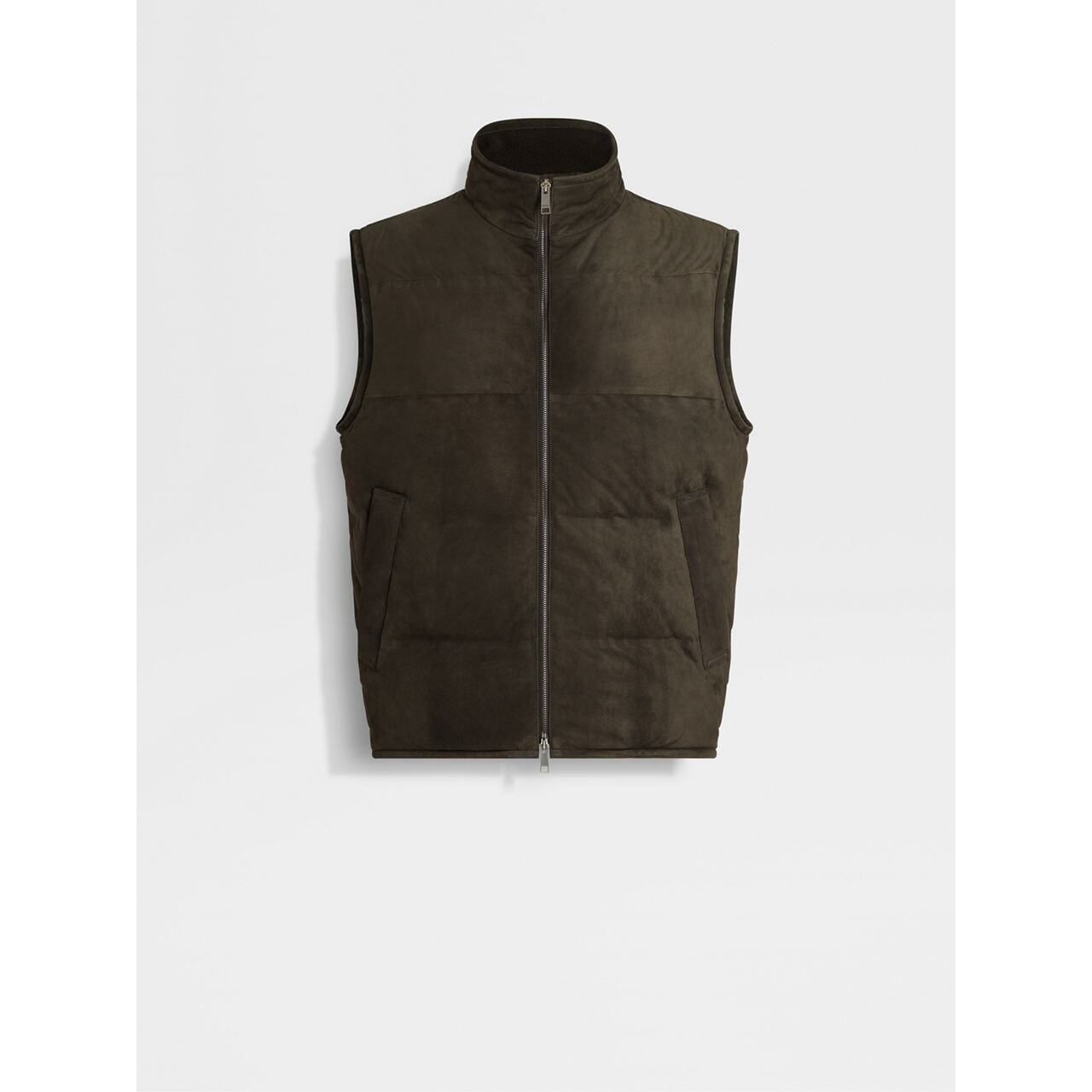 ZEGNA SUEDE VEST