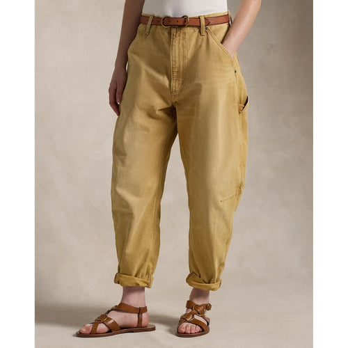 Load image into Gallery viewer, RALPH LAUREN Relaxed Tapered Canvas Utility Trouser
