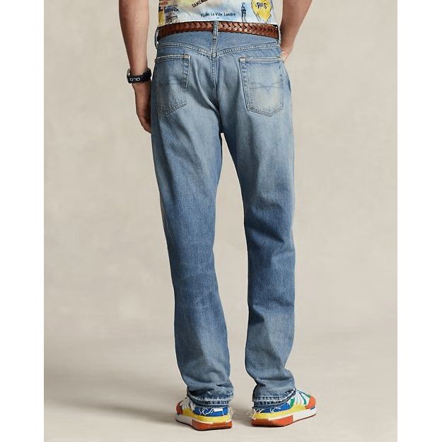 RALPH LAUREN Heritage Straight Distressed Jean