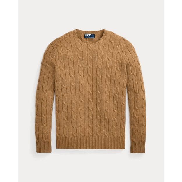 RALPH LAUREN The Iconic Cable-Knit Cashmere Jumper