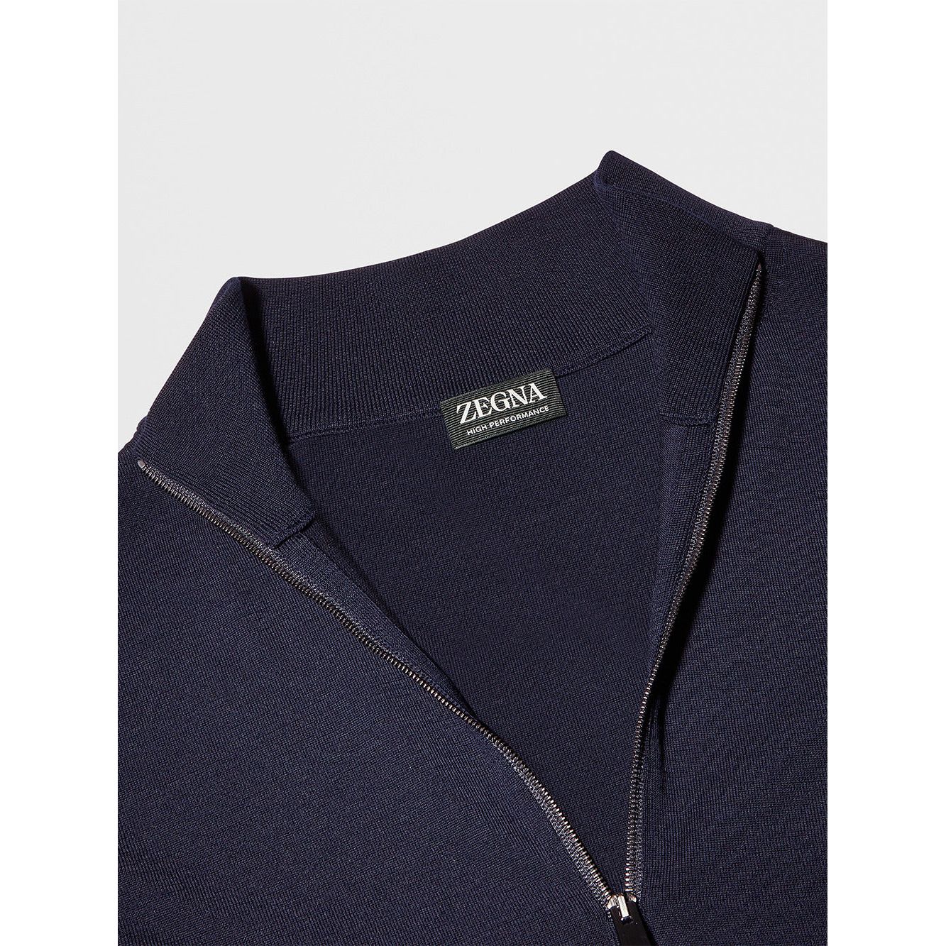 ZEGNA HIGH PERFORMANCE ZIP MOCK