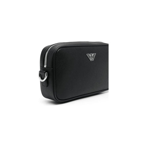 Load image into Gallery viewer, EMPORIO ARMANI Eagle-plaque zipped wash bag
