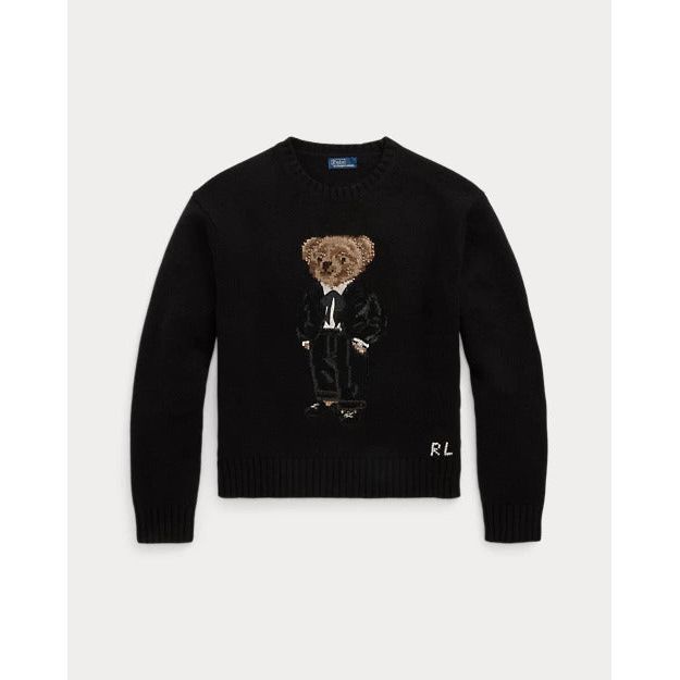 RALPH LAUREN Polo Bear Wool-Cashmere Jumper