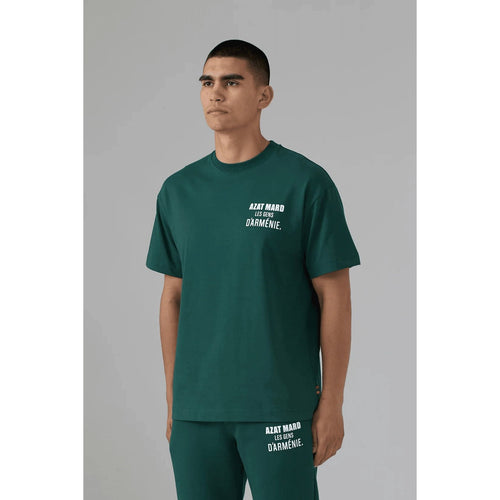 Load image into Gallery viewer, AZAT MARD LES GENS GREEN T-SHIRT
