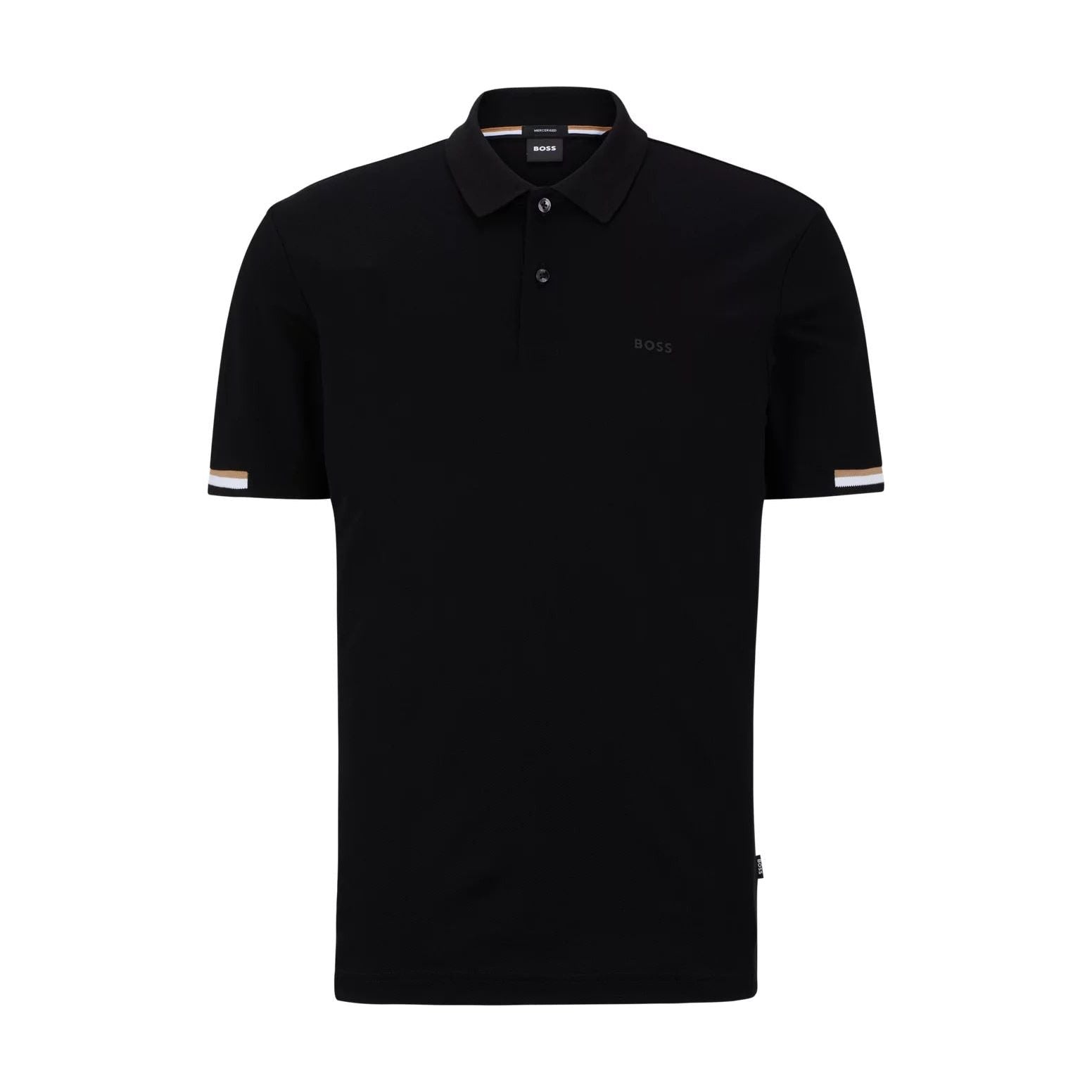 BOSS Polo shirt made of natural cotton with logo