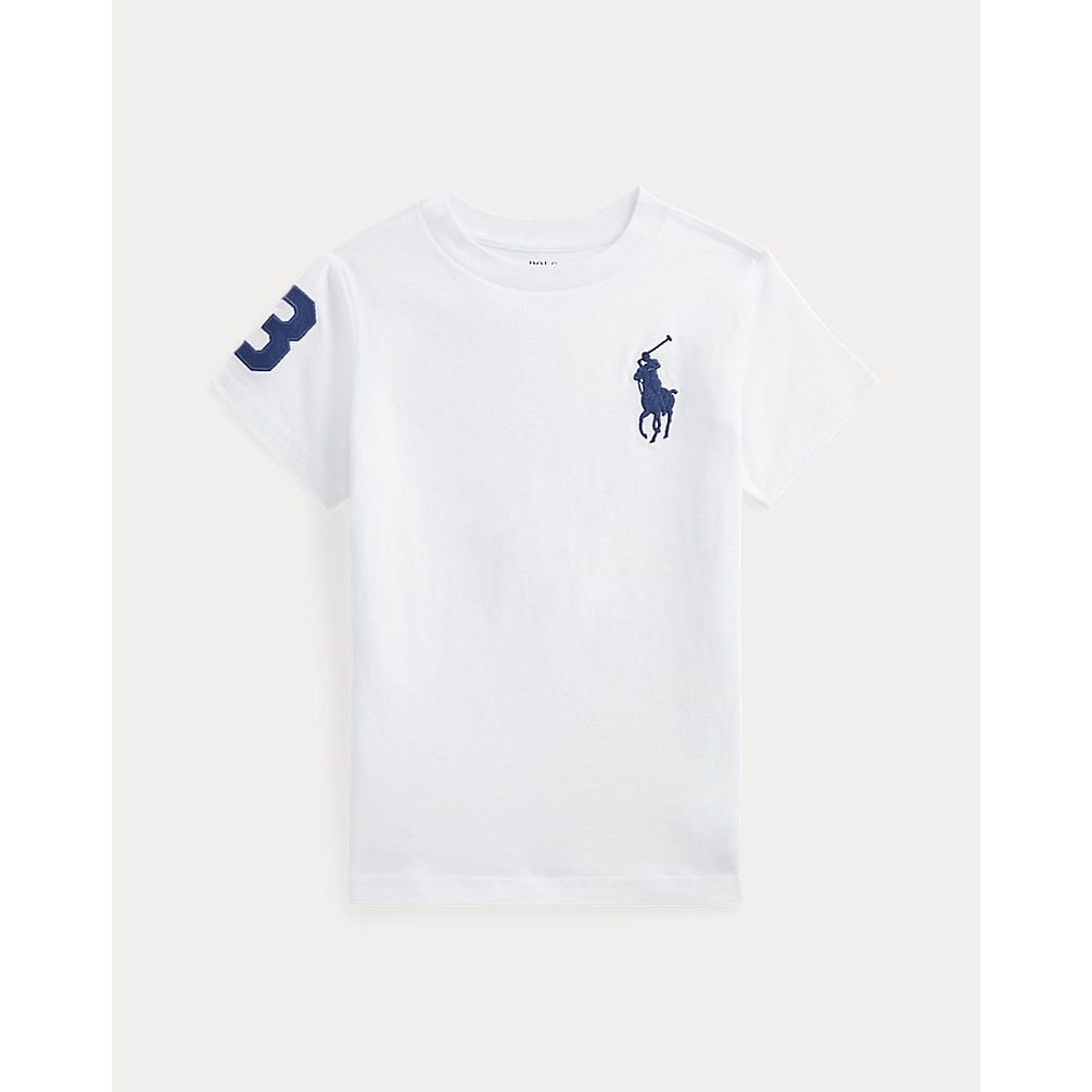 POLO RALPH LAUREN BIG PONY COTTON JERSEY T-SHIRT