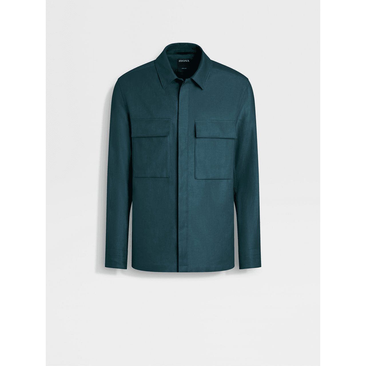 ZEGNA OASI LINO OVERSHIRT