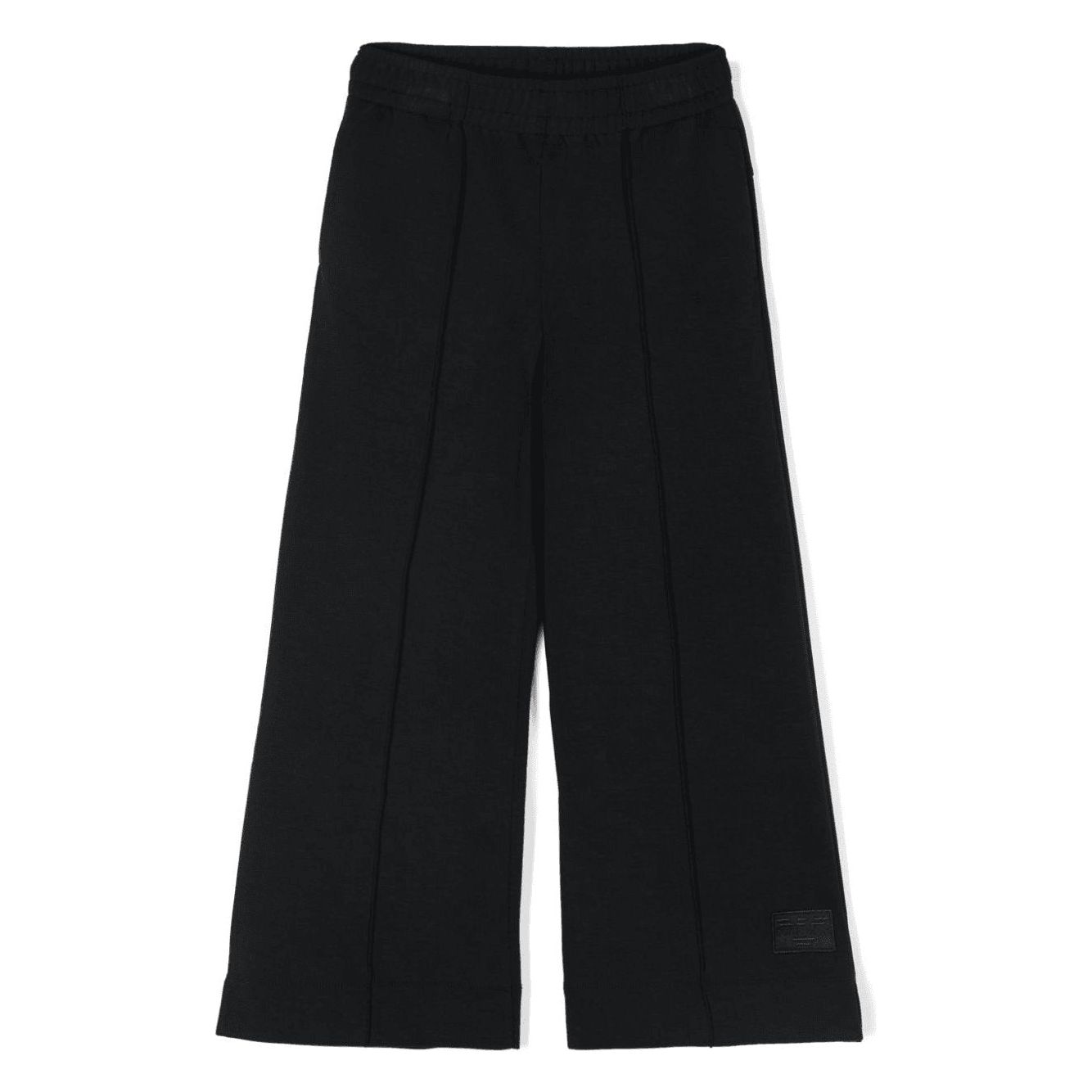 EMPORIO ARMANI raised-seam wide-leg trousers