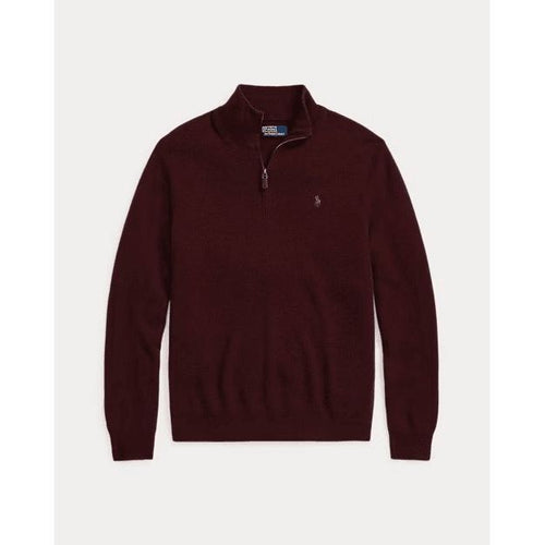 Load image into Gallery viewer, RALPH LAUREN Wool Quarter-Zip Jumper
