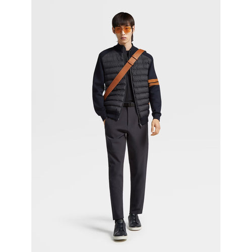 Load image into Gallery viewer, ZEGNA Navy Blue High Performance™ Wool Cardigan
