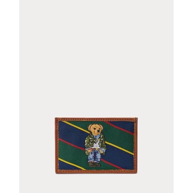 POLO RALPH LAUREN POLO BEAR JACQUARD CARD CASE - Yooto