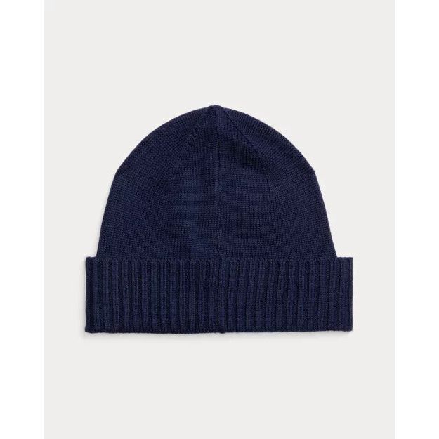 RALPH LAUREN Signature Pony Wool Beanie