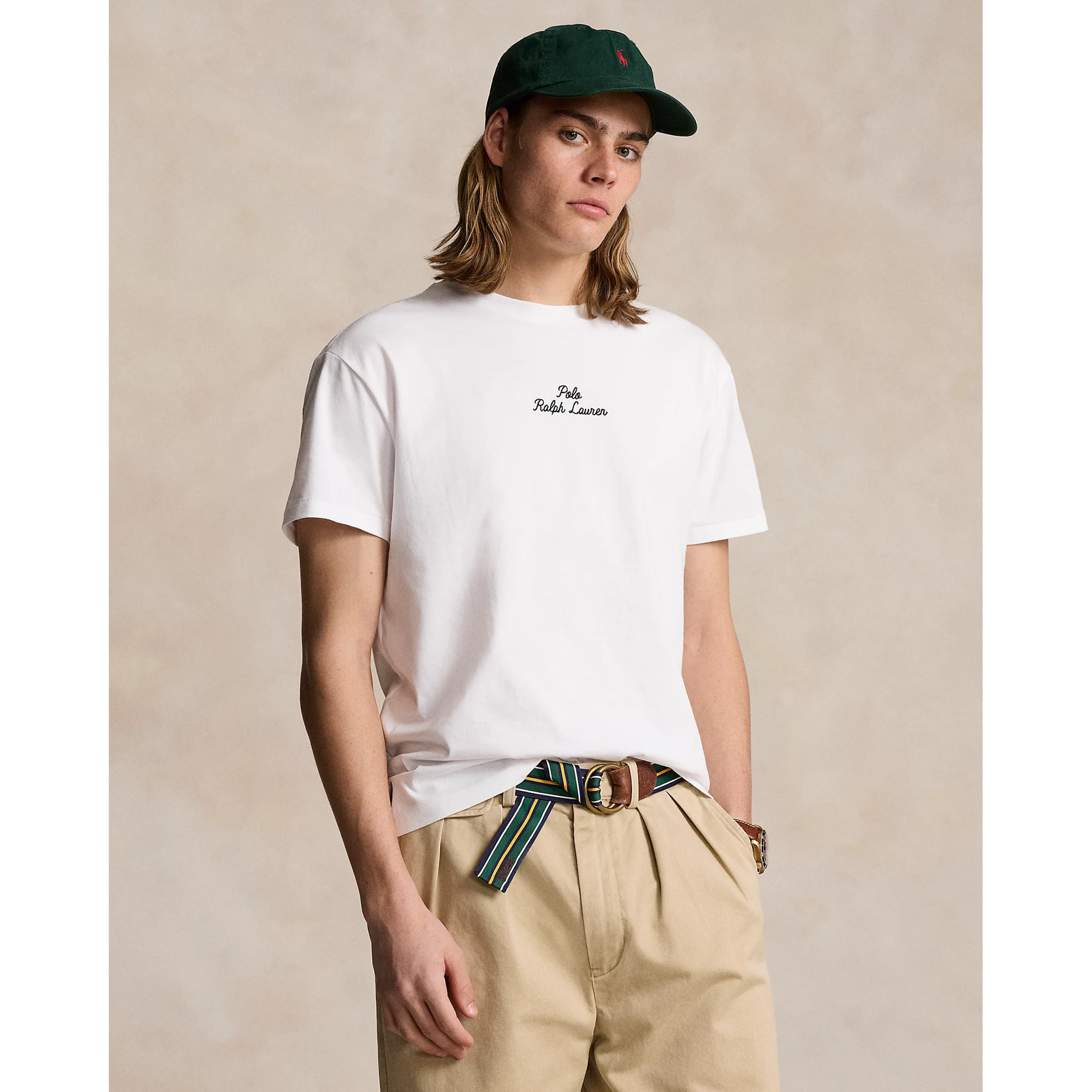 POLO RALPH LAUREN CLASSIC FIT LOGO JERSEY T-SHIRT