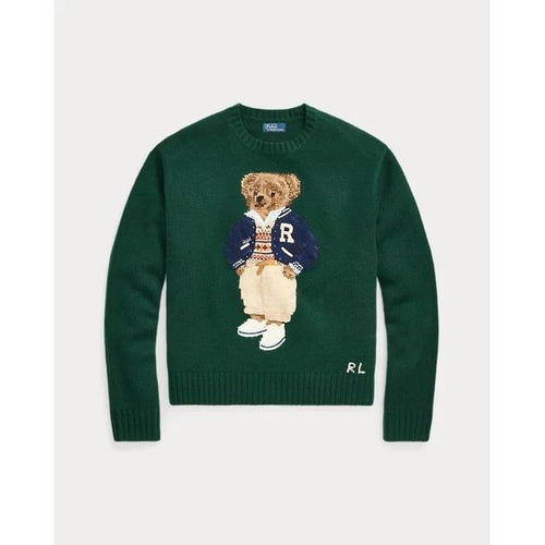 Load image into Gallery viewer, RALPH LAUREN Polo Bear Wool-Cashmere Jumper
