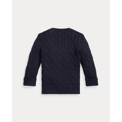 Load image into Gallery viewer, RALPH LAUREN Cable-Knit Cotton Jumper
