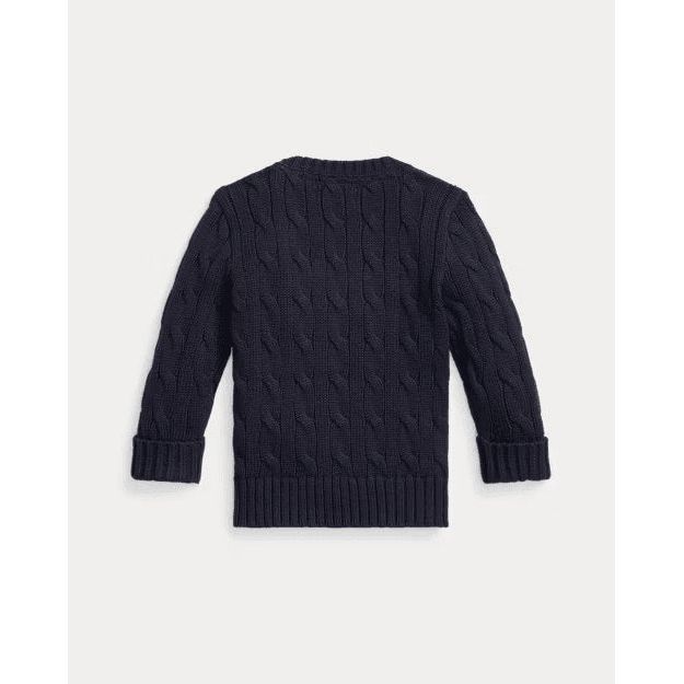 RALPH LAUREN Cable-Knit Cotton Jumper