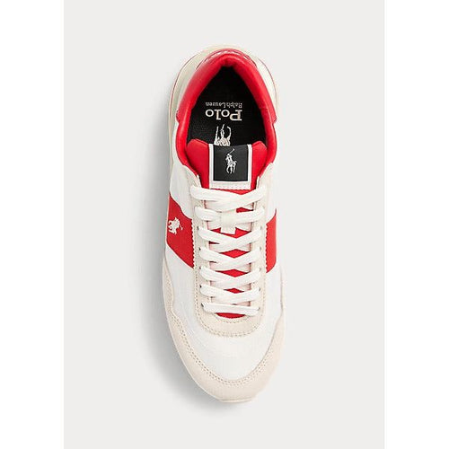Load image into Gallery viewer, POLO RALPH LAUREN TRAIN 89 LEATHER &amp; CANVAS TRAINER - Yooto
