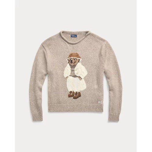 Load image into Gallery viewer, RALPH LAUREN Polo Bear Cotton Roll-Neck Jumper
