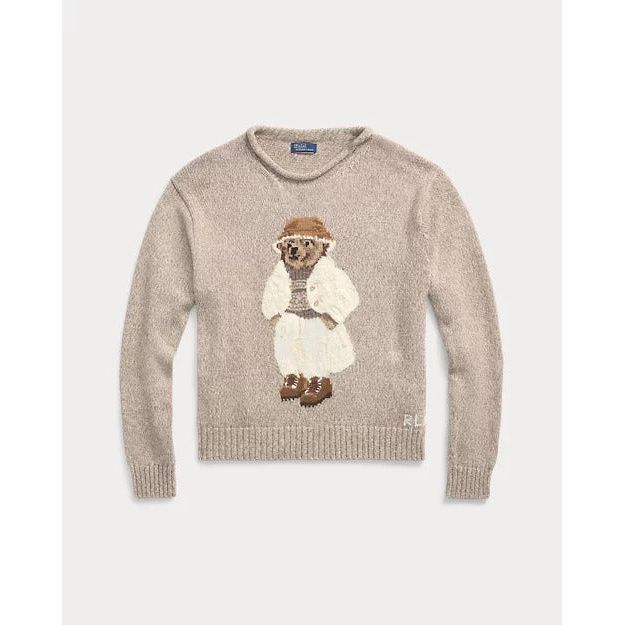 RALPH LAUREN Polo Bear Cotton Roll-Neck Jumper