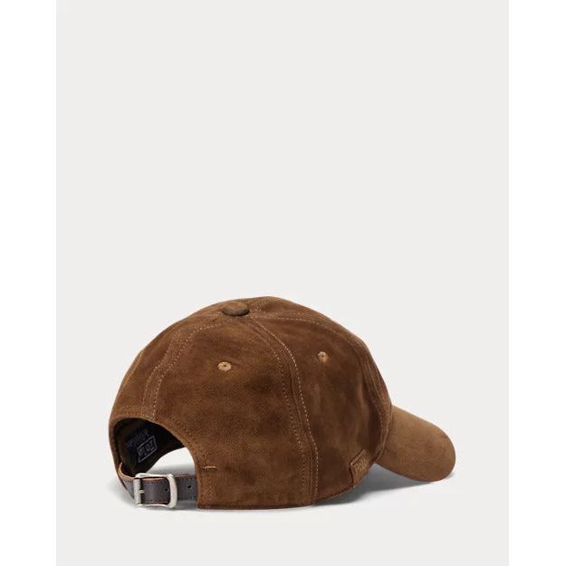 RALPH LAUREN Suede Ball Cap