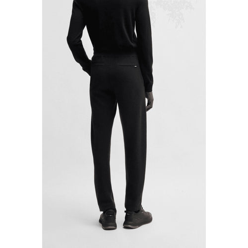 Load image into Gallery viewer, BOSS Regular-fit trousers in cotton and virgin wool
