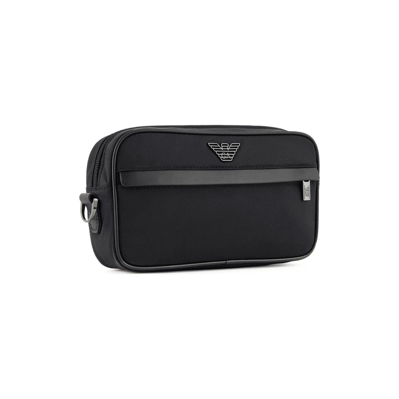 EMPORIO ARMANI logo-plaque wash bag