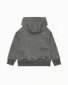 Load image into Gallery viewer, EMPORIO ARMANI Oversized-fit hooded sweatshirt in jersey with press studs and all-over logo lettering
