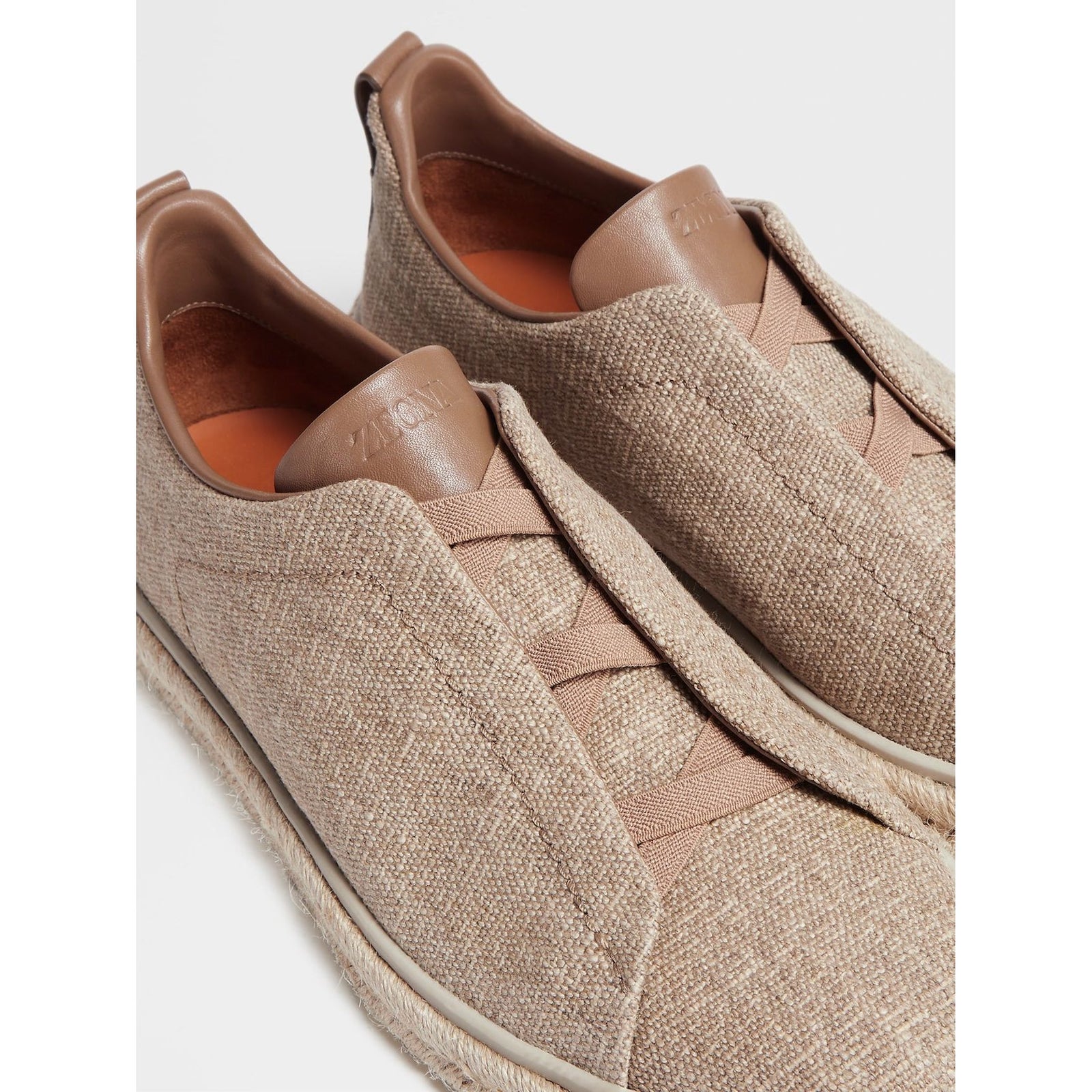 ZEGNA Linen Triple Stitch™ Espadrilles