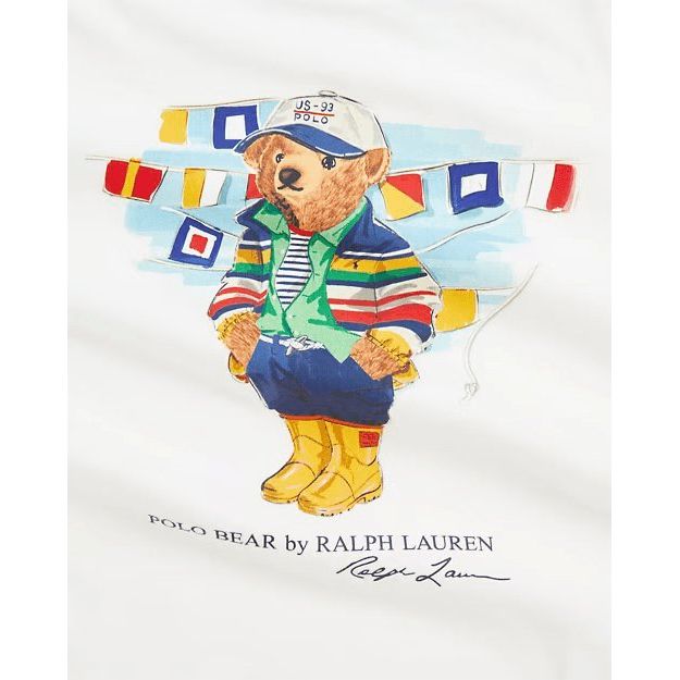 RALPH LAUREN Polo Bear Cotton Jersey T-Shirt