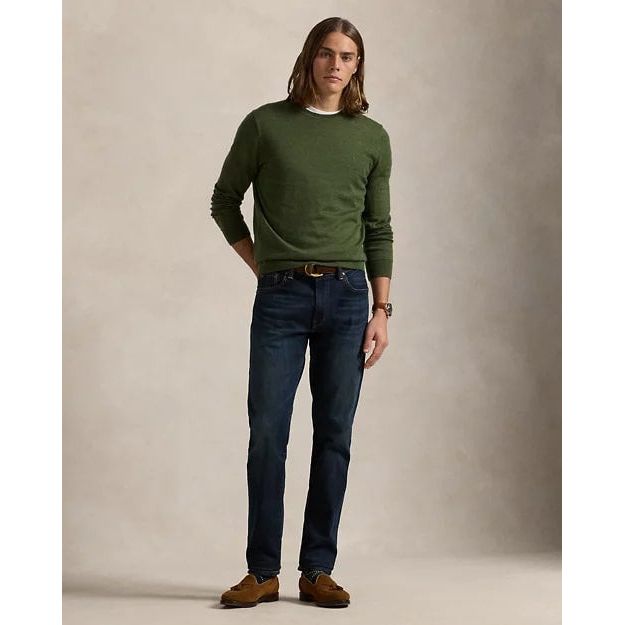 RALPH LAUREN Slim Fit Washable Wool Crewneck Jumper