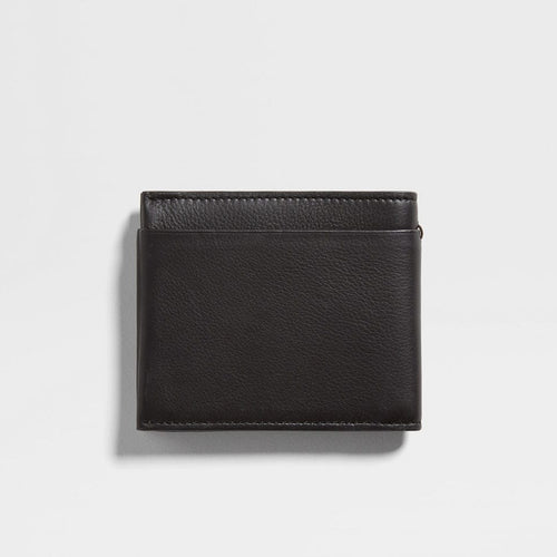 Load image into Gallery viewer, ZEGNA DARK BROWN SECONDSKIN BILLFOLD WALLET
