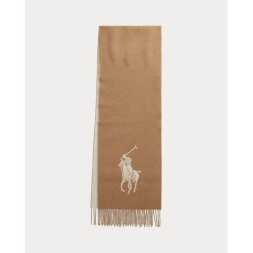 Load image into Gallery viewer, RALPH LAUREN Big Pony Wool Scarf
