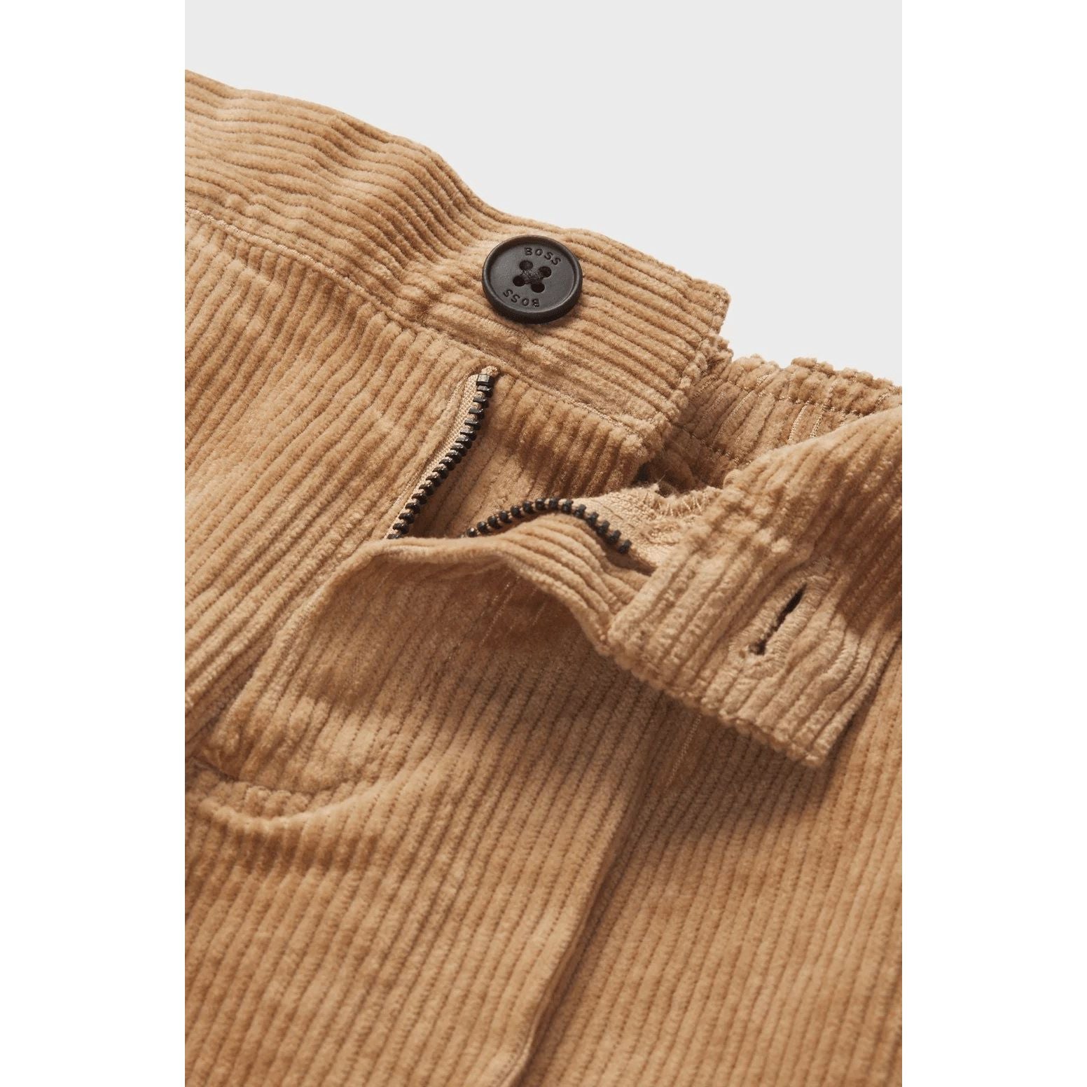 BOSS KIDS' TROUSERS IN STRETCH-COTTON CORDUROY