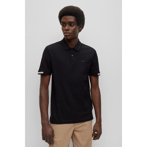 Load image into Gallery viewer, BOSS Polo shirt made of natural cotton with logo
