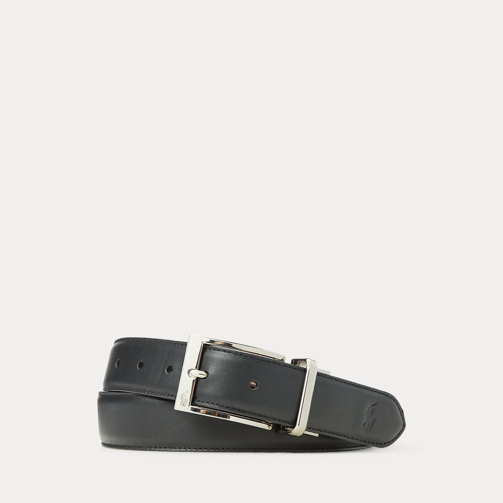 POLO RALPH LAUREN REVERSIBLE LEATHER DRESS BELT