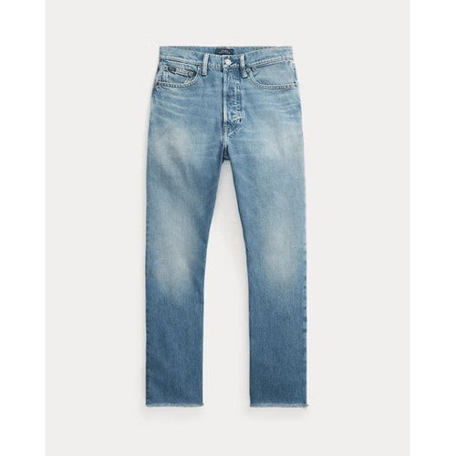 Load image into Gallery viewer, RALPH LAUREN High-Rise Relaxed Straight Crop Jean
