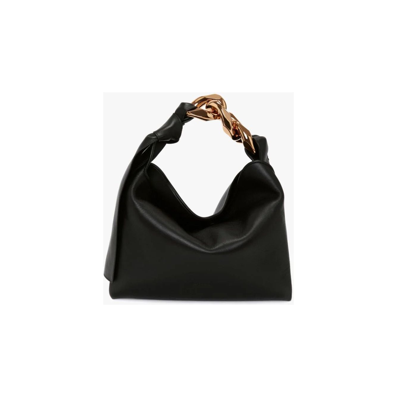 JW ANDERSON SMALL CHAIN HOBO - LEATHER SHOULDER BAG - Yooto