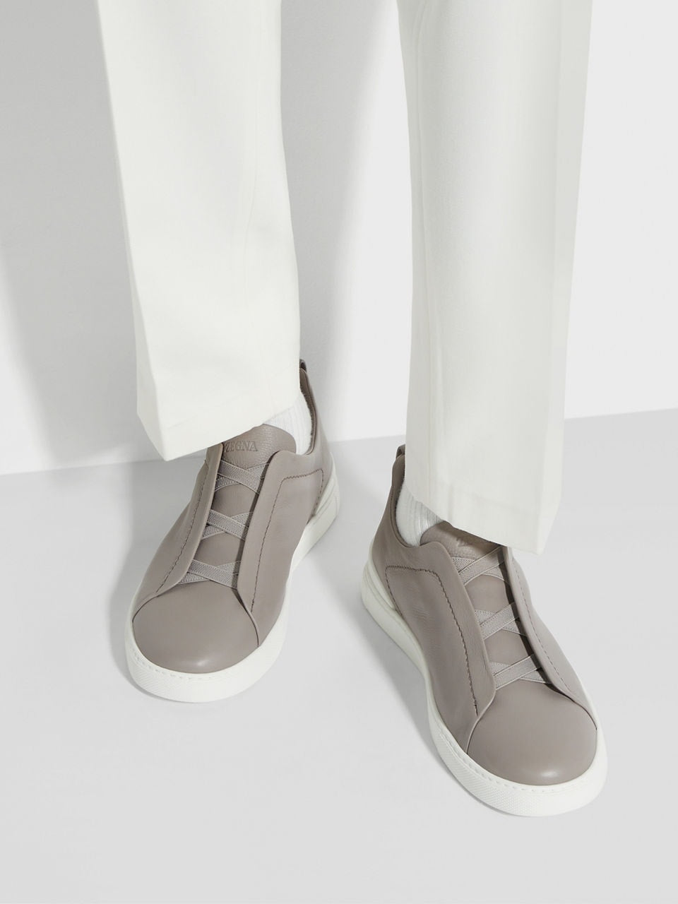 ZEGNA TRIPLE STITCH™ SECONDSKIN SNEAKERS