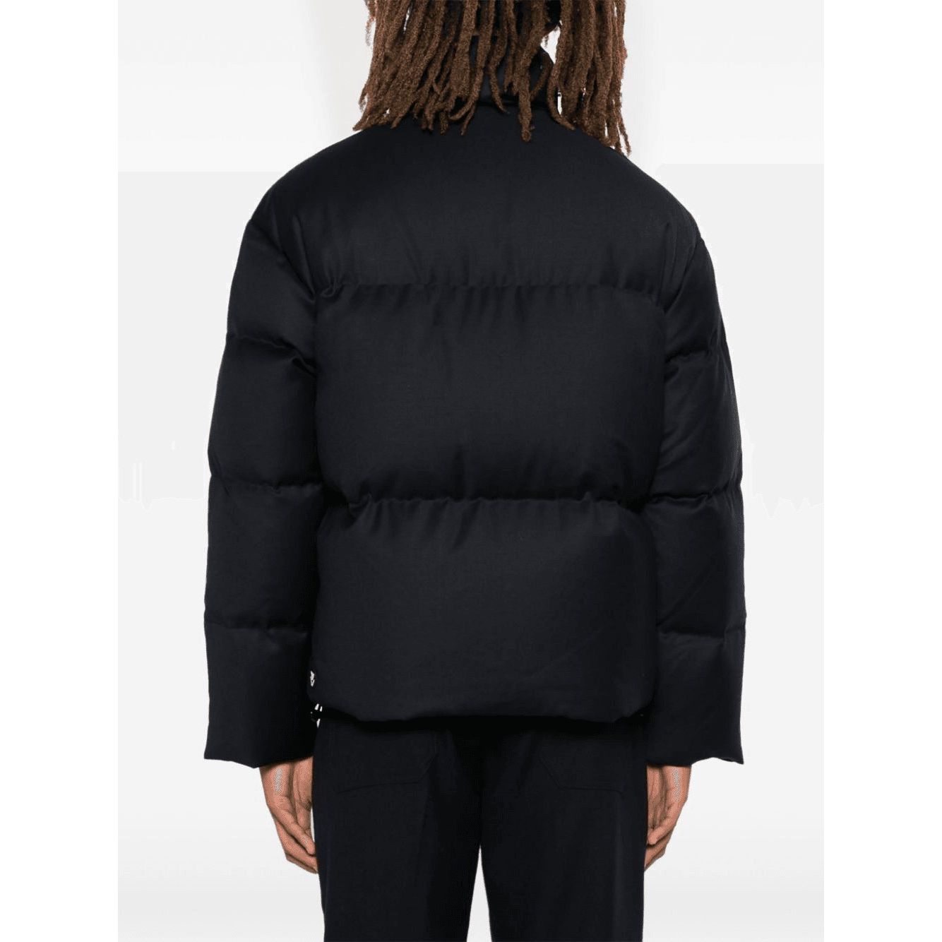 EMPORIO ARMANI funnel-neck jacket