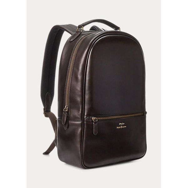 POLO RALPH LAUREN LEATHER BACKPACK - Yooto