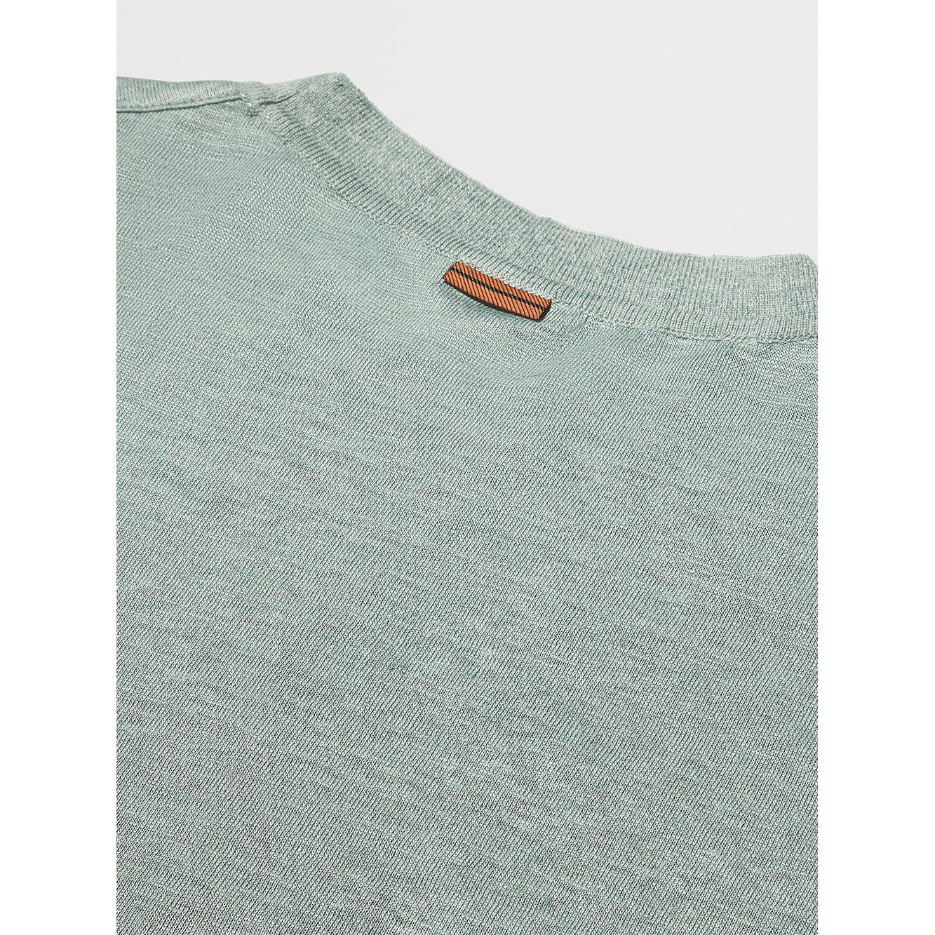 ZEGNA PURE LINEN T-SHIRT