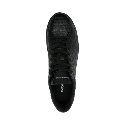 Load image into Gallery viewer, EMPORIO ARMANI debossed-logo sneakers
