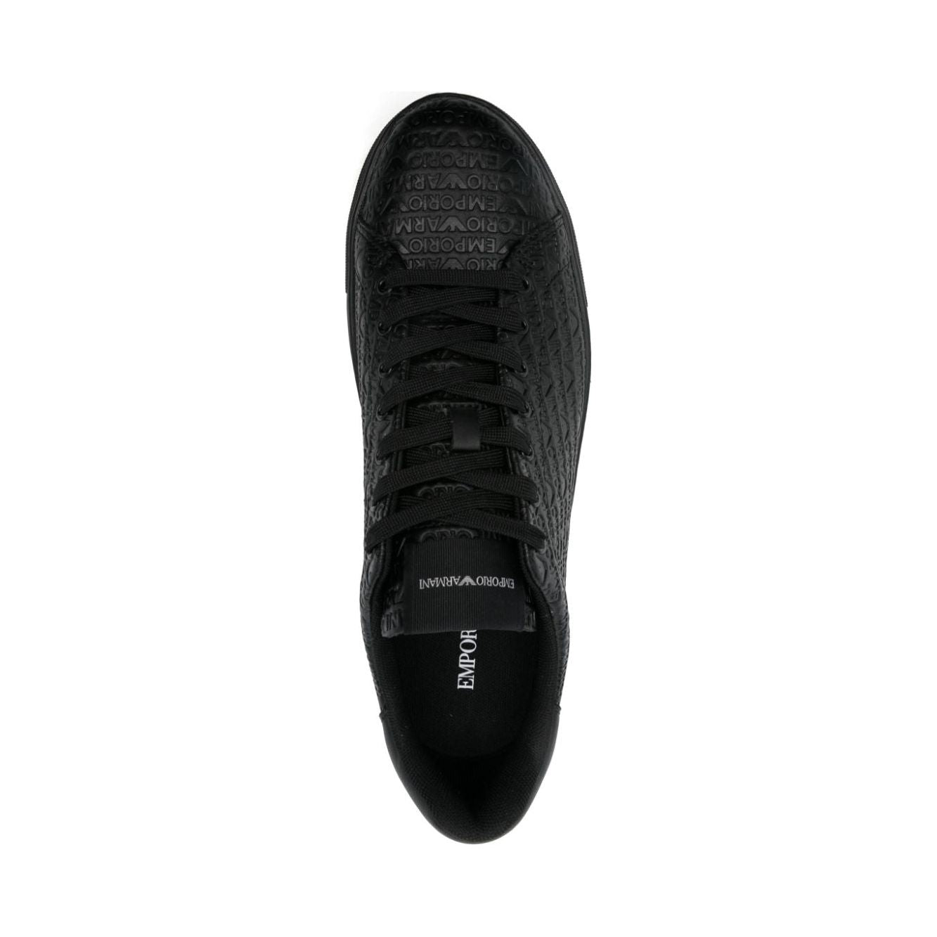 EMPORIO ARMANI debossed-logo sneakers