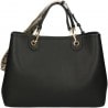 EMPORIO ARMANI HANDBAG BLACK/SILVER