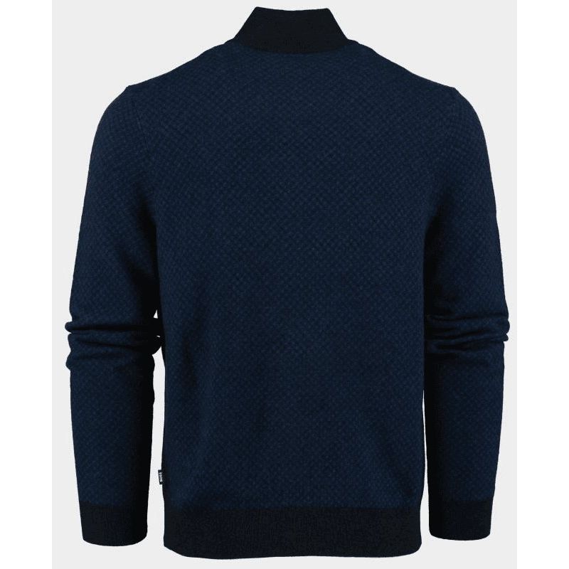 BOSS PULLOVER BLUE H-ELTORINO